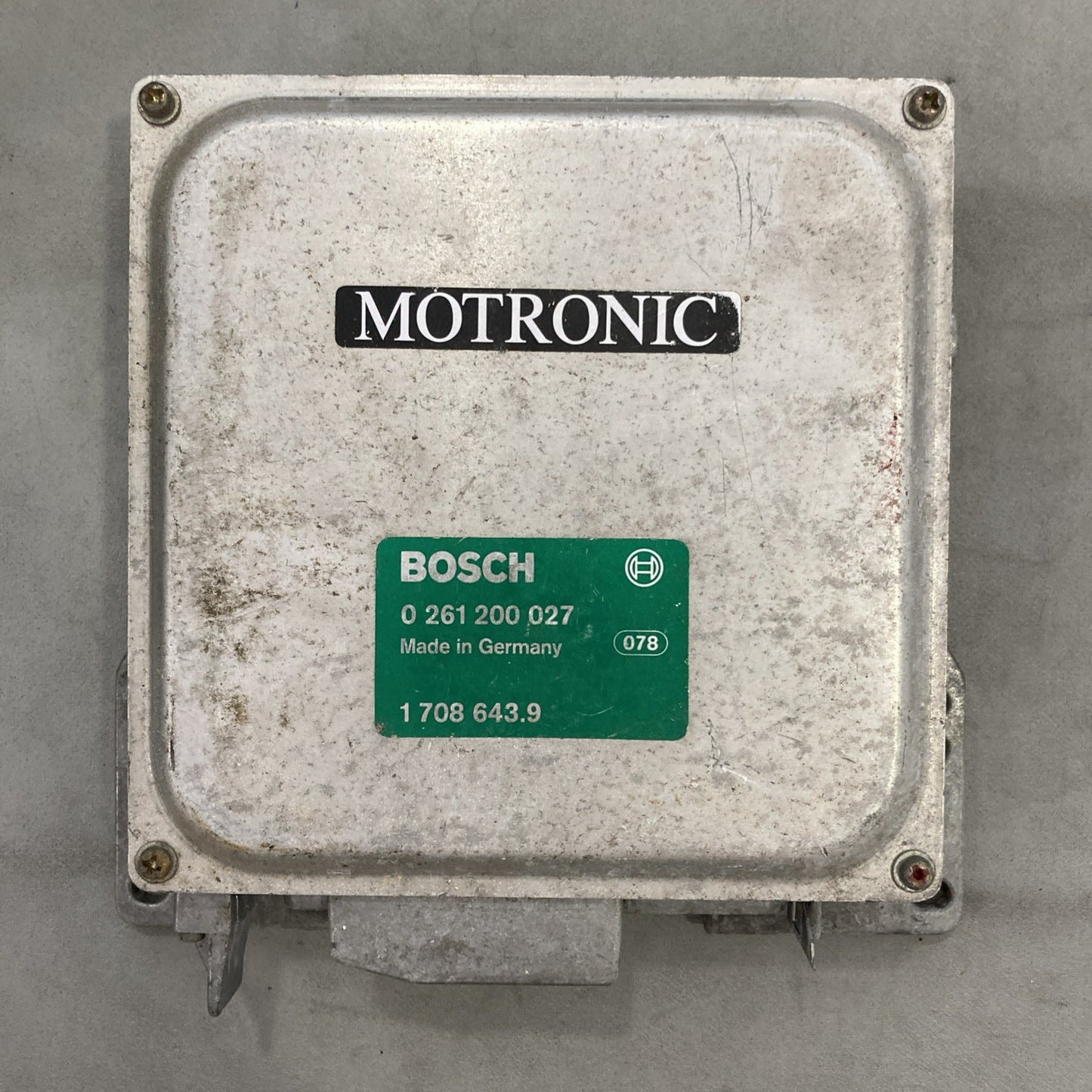 1987 BMW E30 ECU/ECM 0 261 200 027
