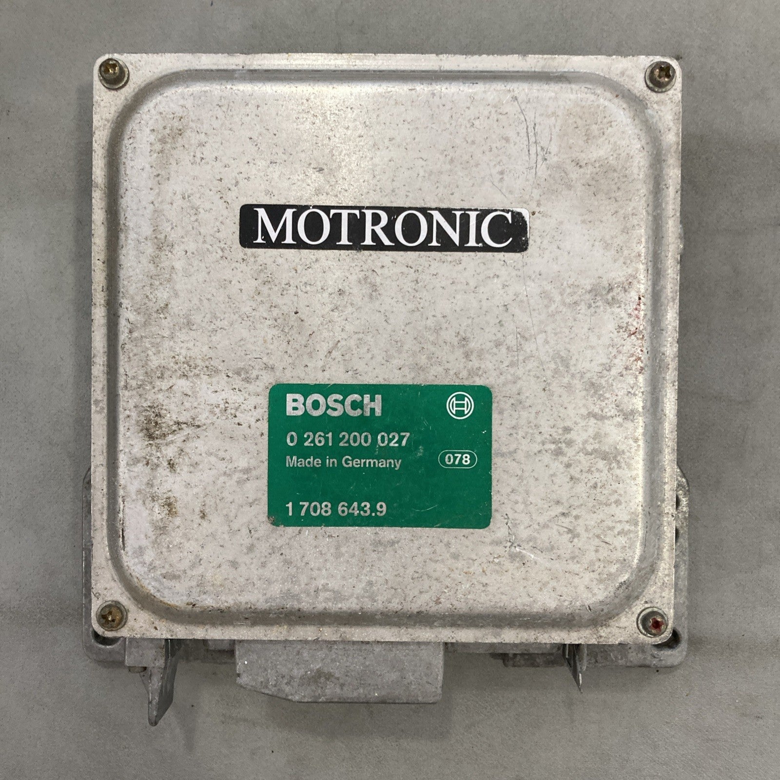 1987 BMW E30 ECU/ECM 0 261 200 027
