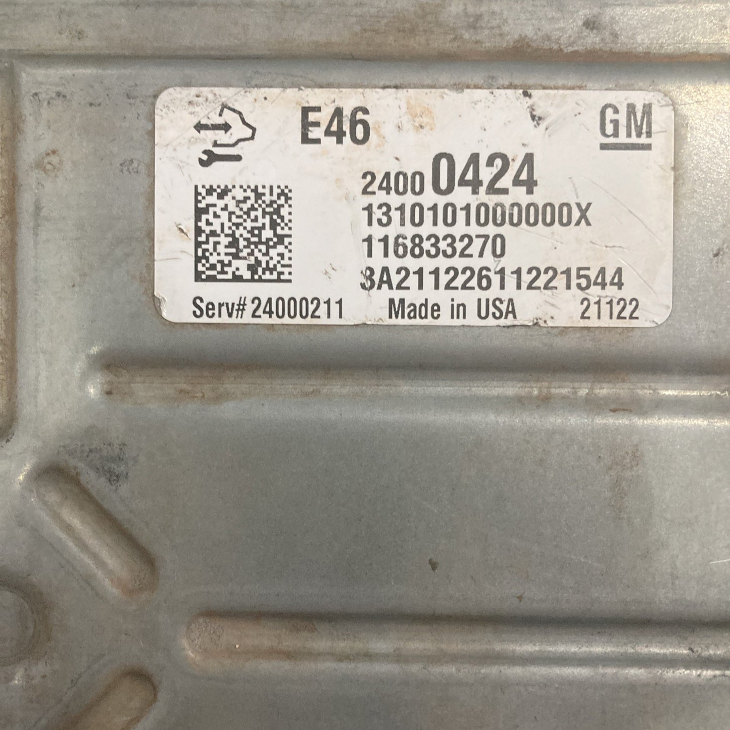 2020-2022 GM 1500 3.0L ECU/ECM 24000424