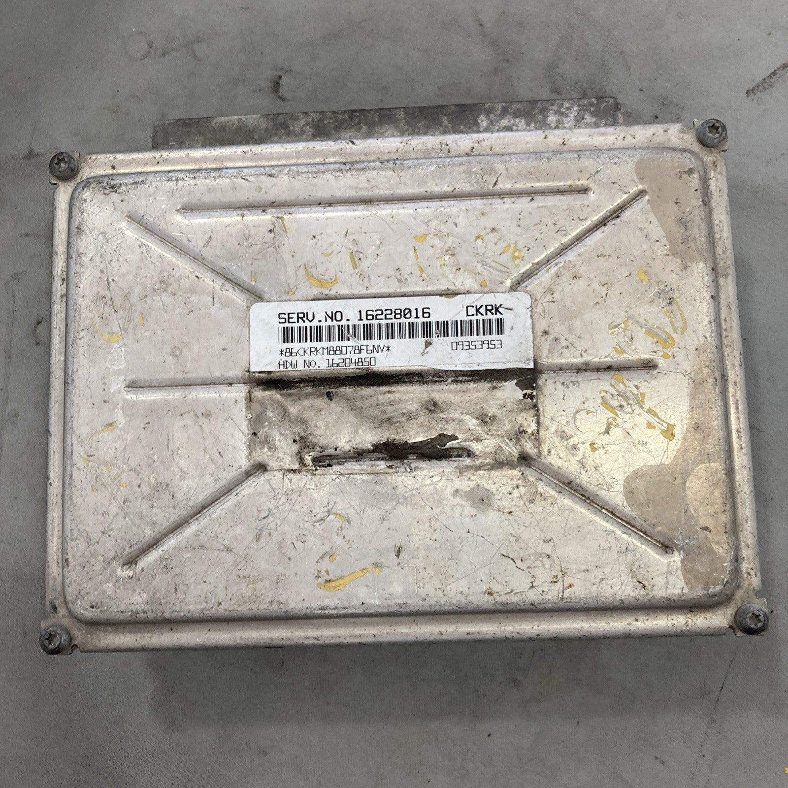 1997-2000 GMC Sonoma ECU/ECM 16228016
