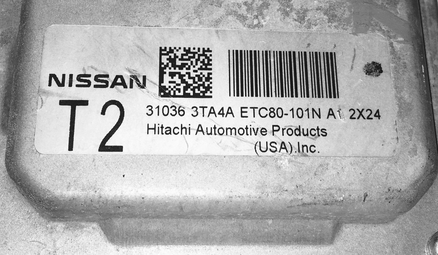 2013 Nissan Altima TCU 31036 3TA4A ETC80-101N A1