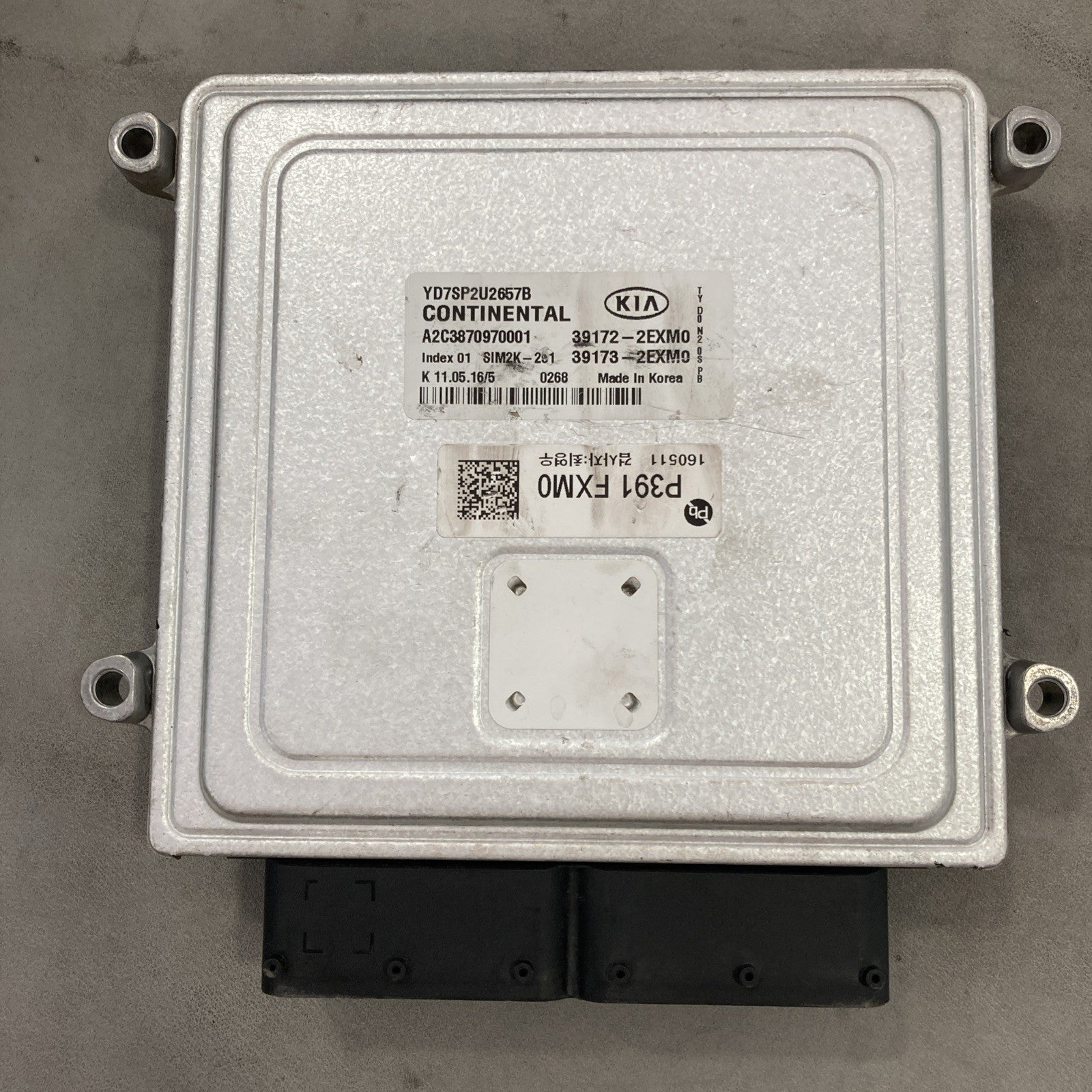 2017-2018 Kia Forte 2.0L ECU/ECM 39172-2EXM0