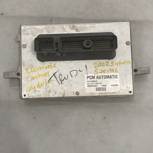2001-2002 Saturn S-Series ECU/ECM 21009216