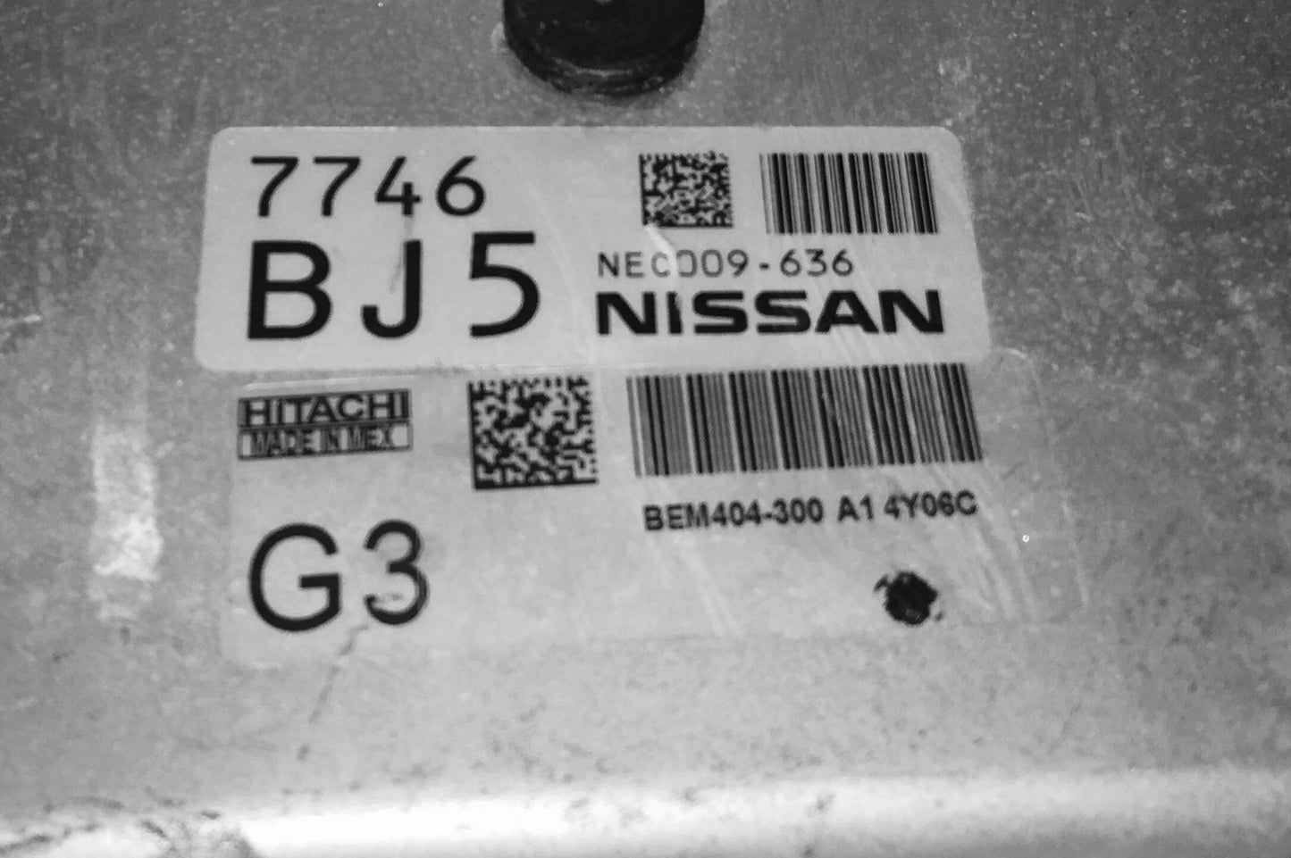 2013-2015 Nissan Sentra ECU BEM404-300 A1 NEC009-636 (7746)