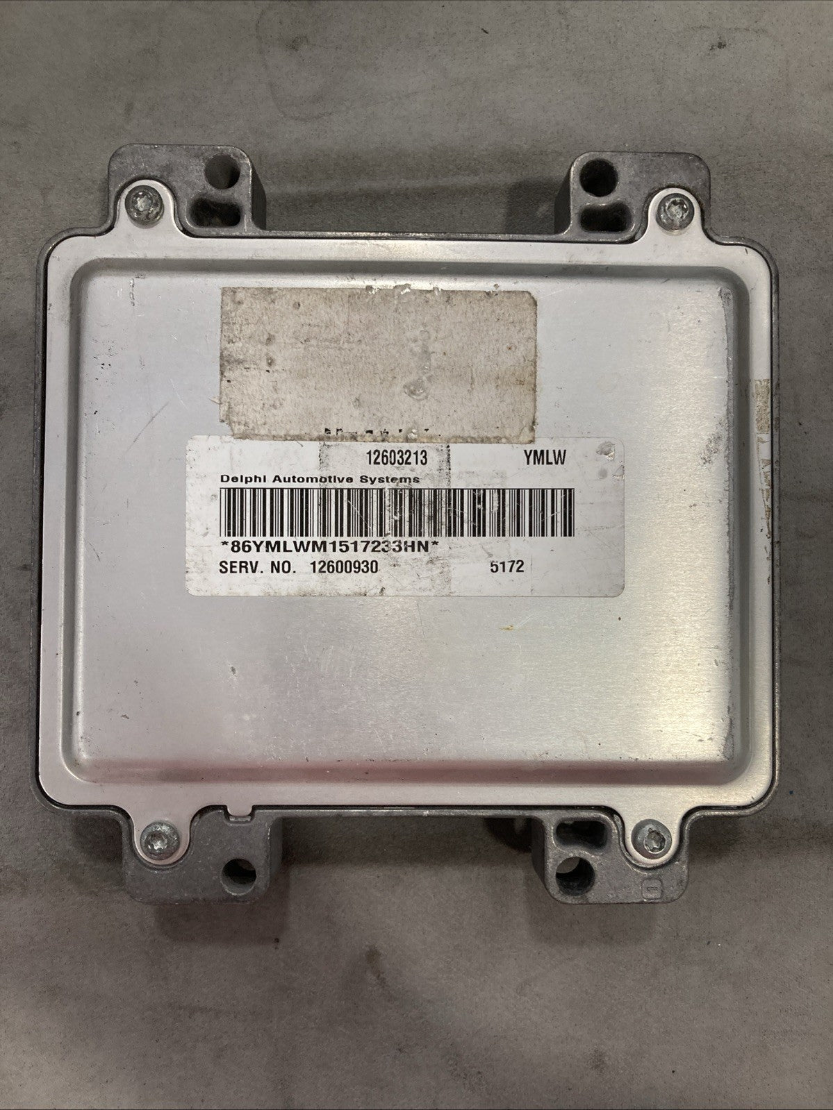 2009 Buick Lacrosse ECU/ECM 12603213
