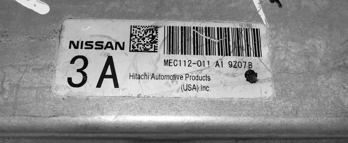 2010 Nissan Altima ECU MEC112-011 A1
