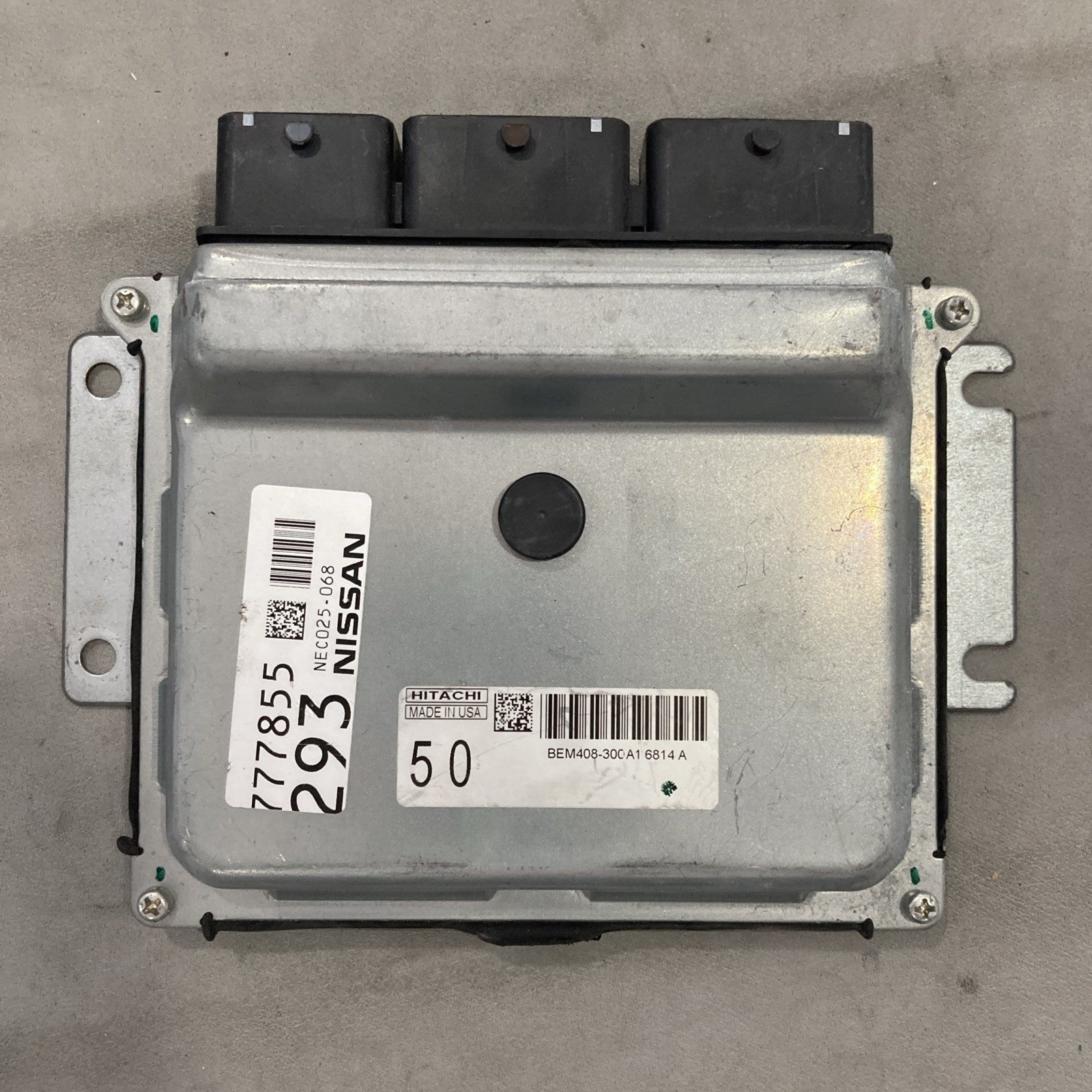 2016-2017 Nissan Altima ECU/ECM BEM408-300 A1 NEC025-068