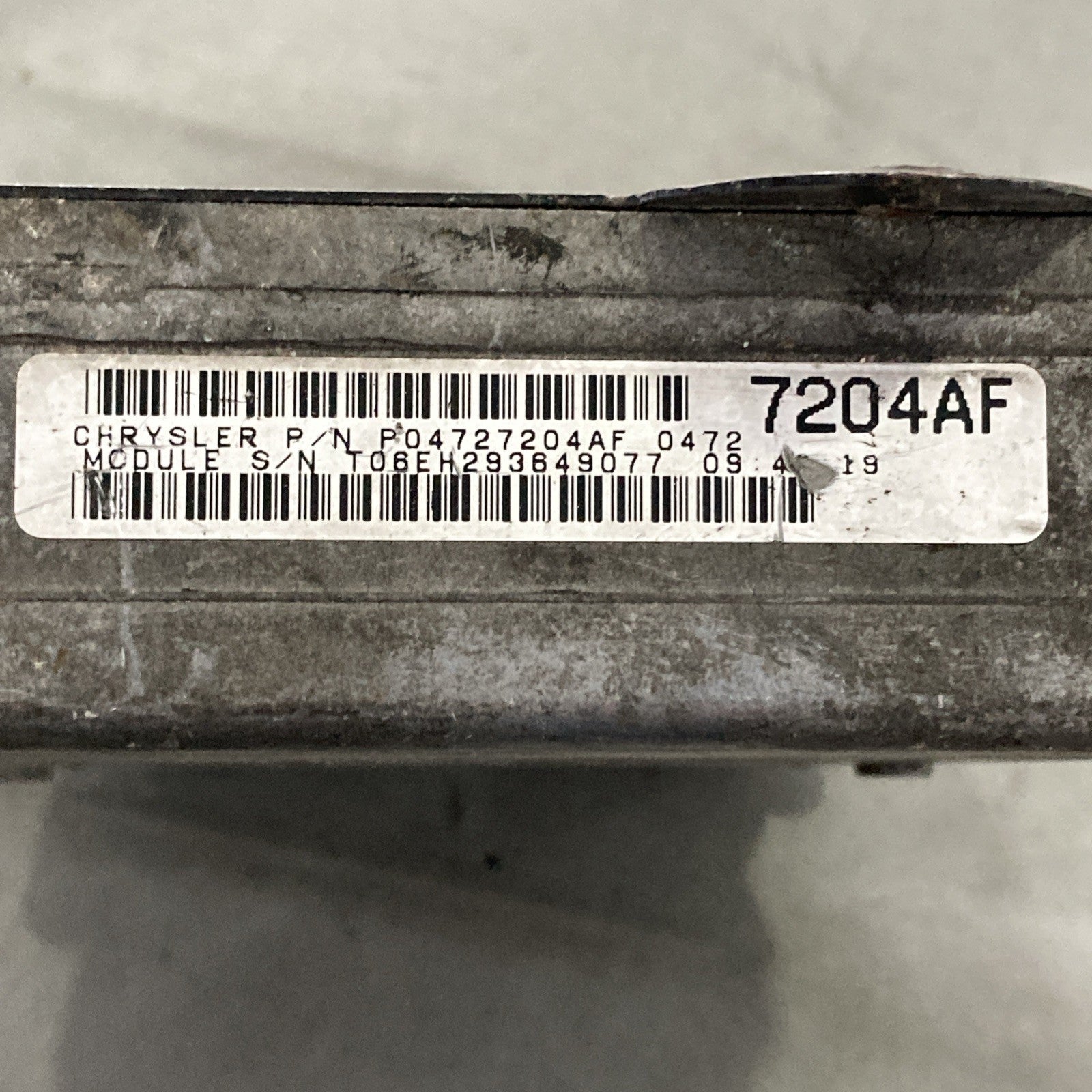 1997 Dodge Caravan ECU/ECM P04727204AF