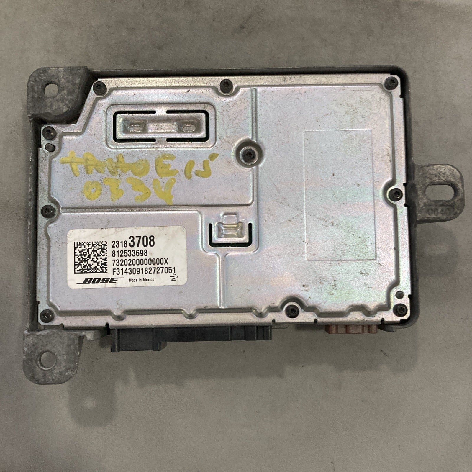 2015-2020 Chevrolet Tahoe BOSE Audio Amplifier 23183709