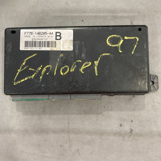 1997-1998 Ford Explorer Multifunction Control Module F77B-14B205-AA