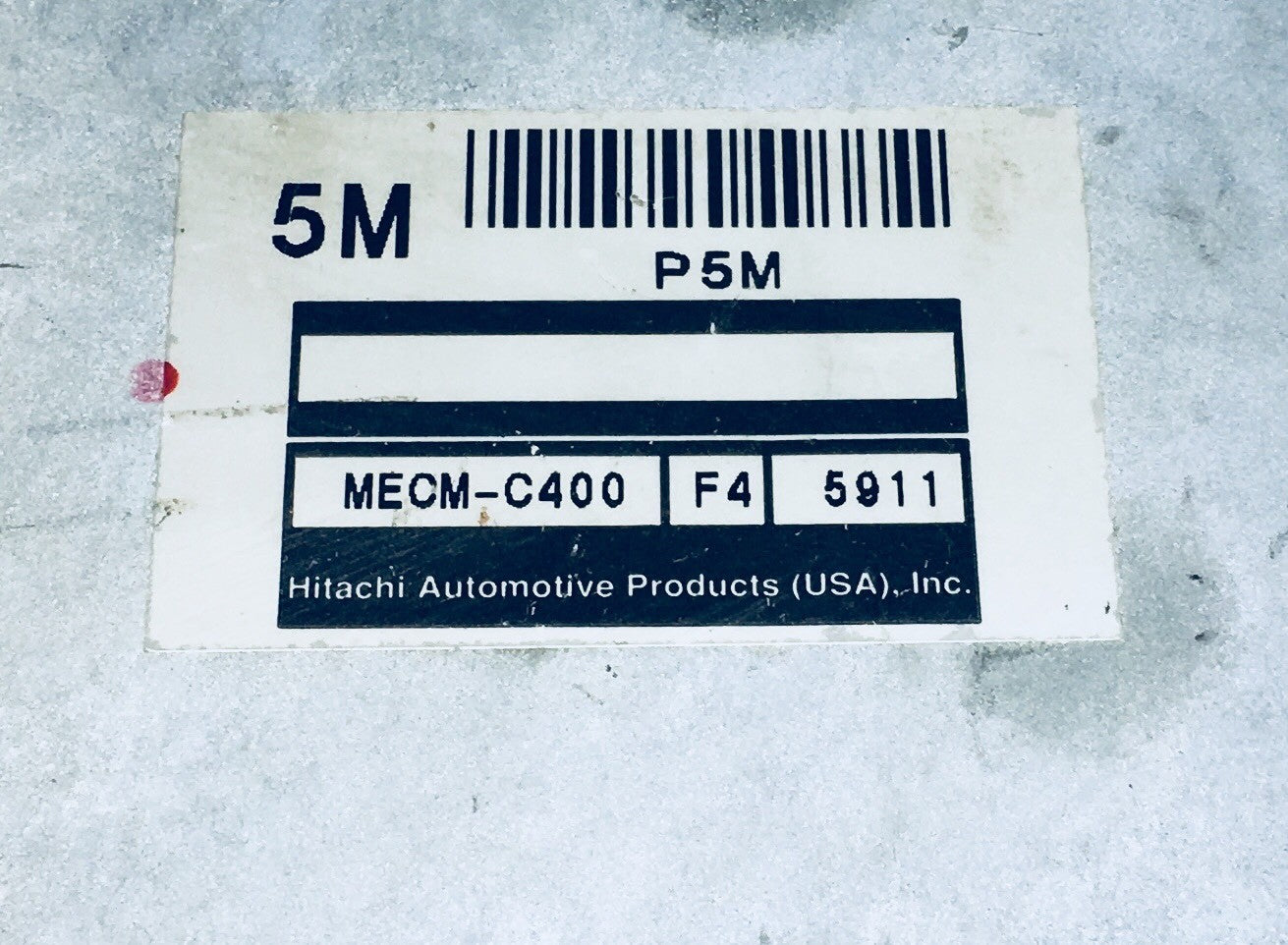 1996 Nissan Quest ECU MECM-C400 F4