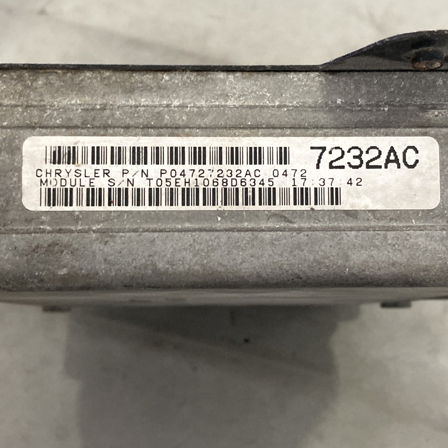 1998 Dodge Caravan ECU P04727232AC 