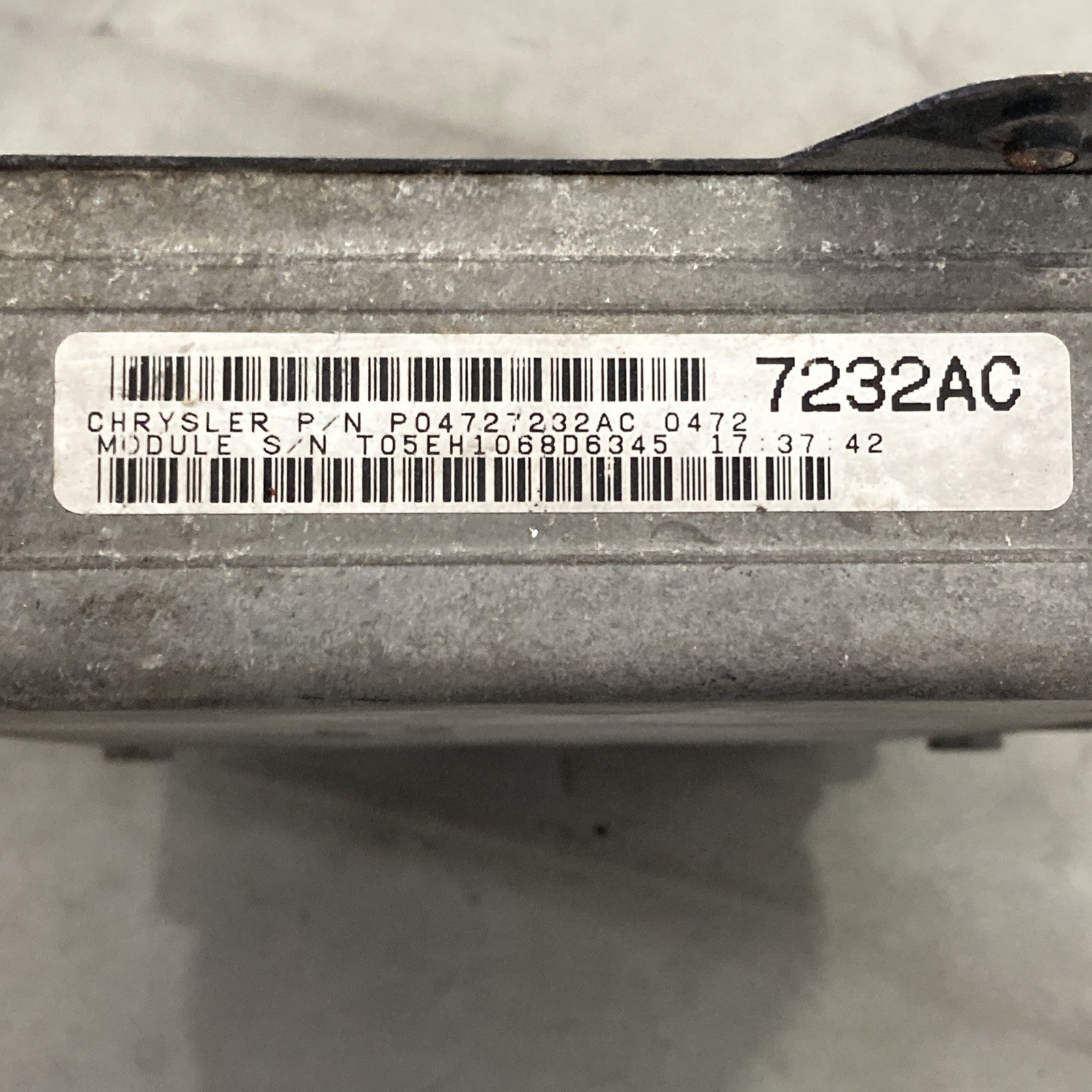 1998 Dodge Caravan ECU P04727232AC 