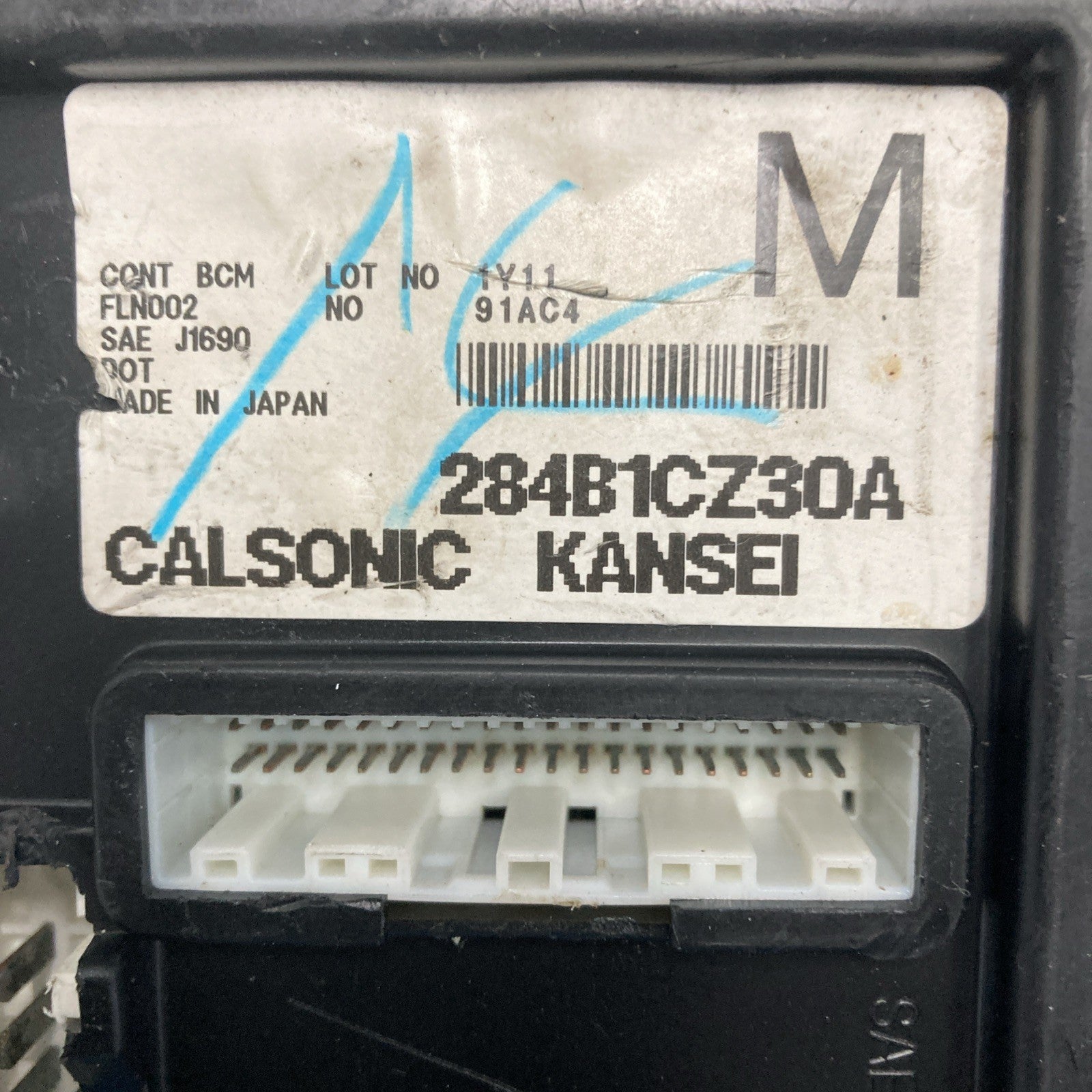 2010-2014 Nissan Rouge Body Control Module 284B1CZ30A