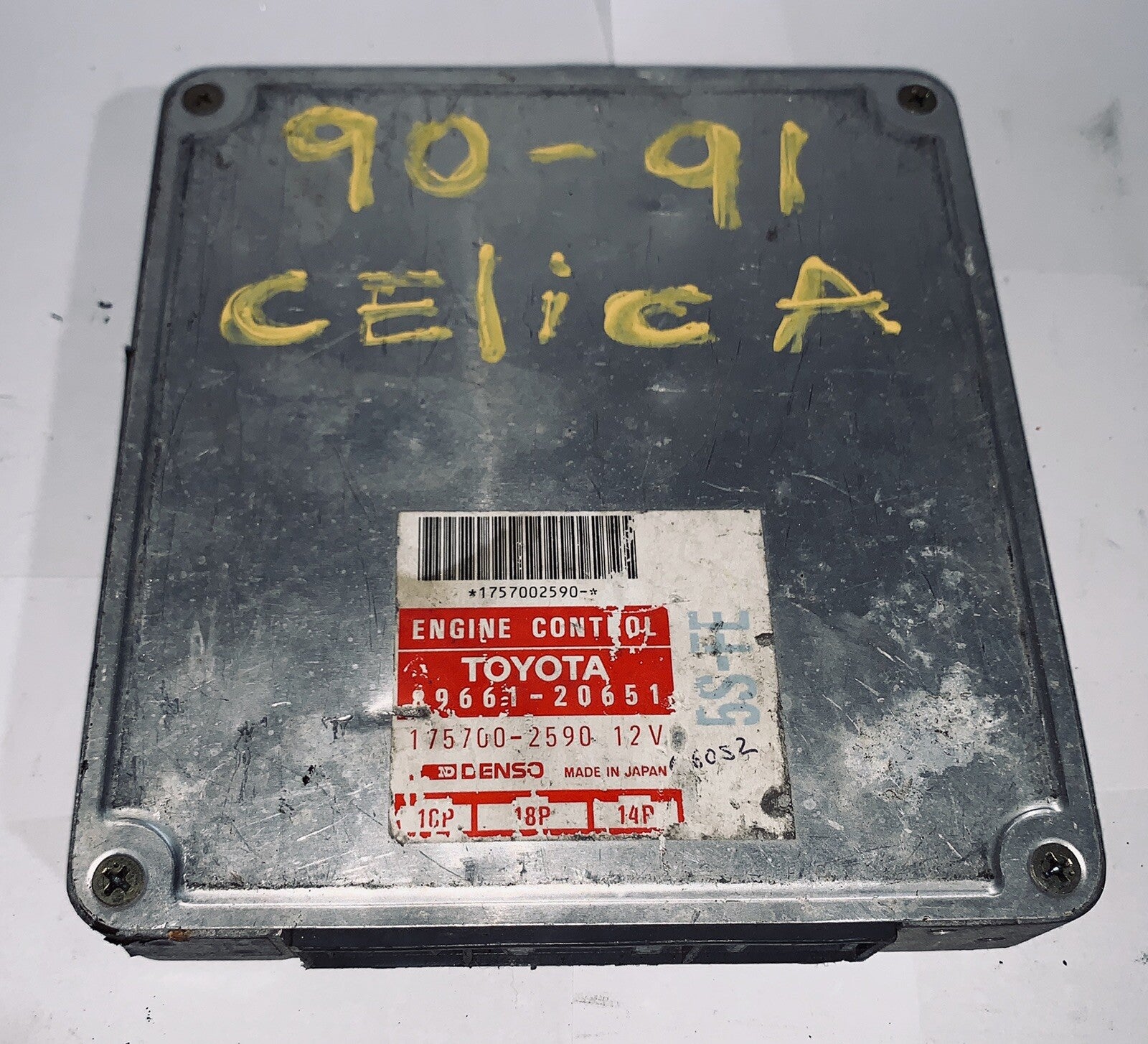 1990-1991 Toyota Celica ECU 89661-20651