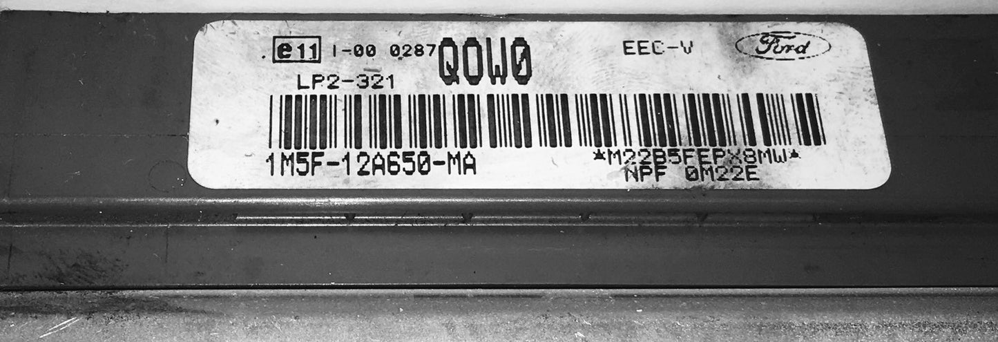 2001 Ford Focus AT ECU 1M5F-12A650-MA