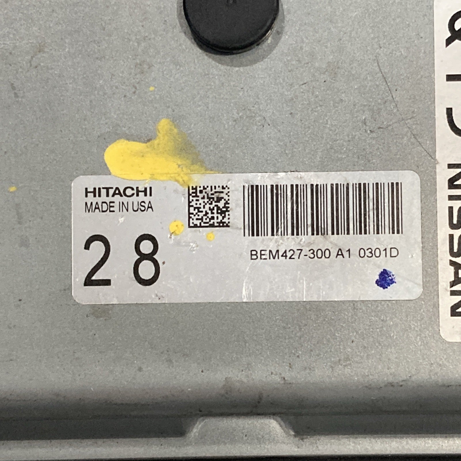 2017-2020 Nissan Maxima ECU/ECM BEM427-300 A1