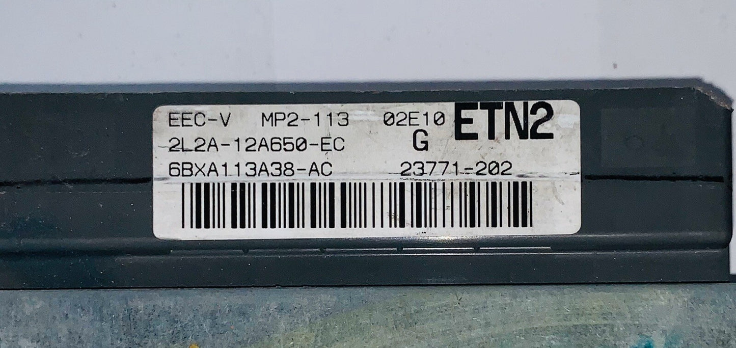 2002 Ford Explorer AT ECU 2L2A-12A650-EC