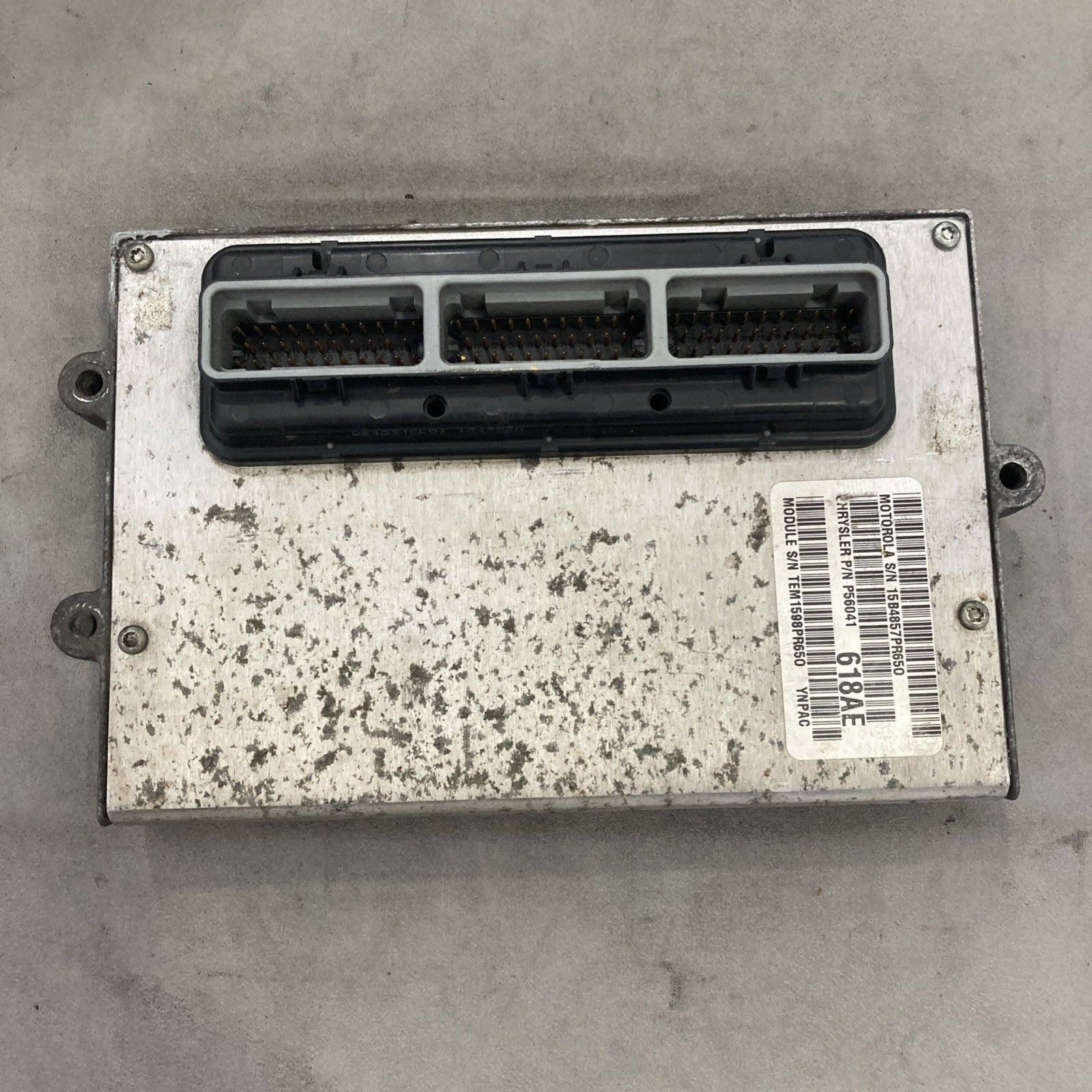 1998 Jeep Wrangler 2.5L ECU/ECM P56041618AE