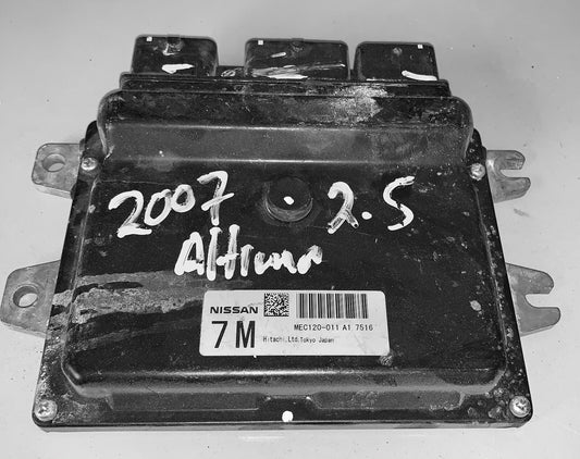 2007 Nissan Altima ECU MEC120-011 A1 