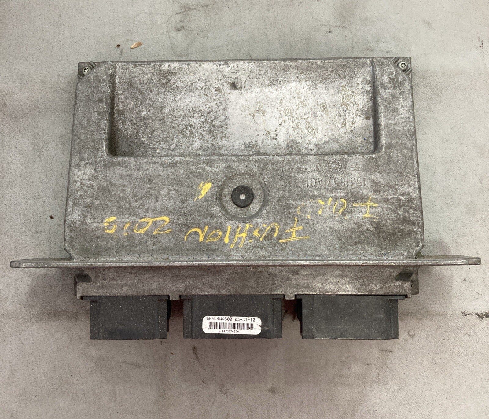 2010 FORD FUSION ECU/ECM 6KXL4WAS21