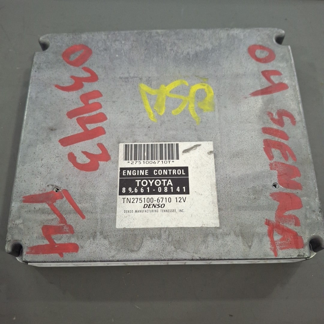 2006 Toyoat Sienna ECU/ECM 89661-08141
