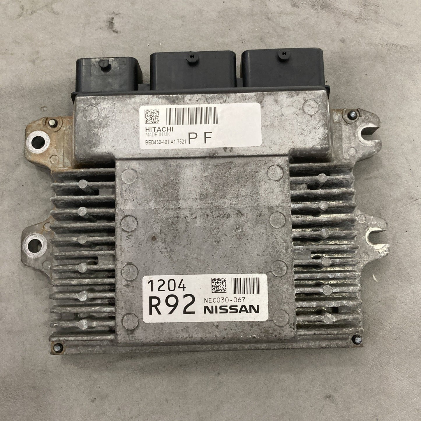 2017-2019 Nissan Sentra 1.6L Engine Control Module BED430-401 A1
