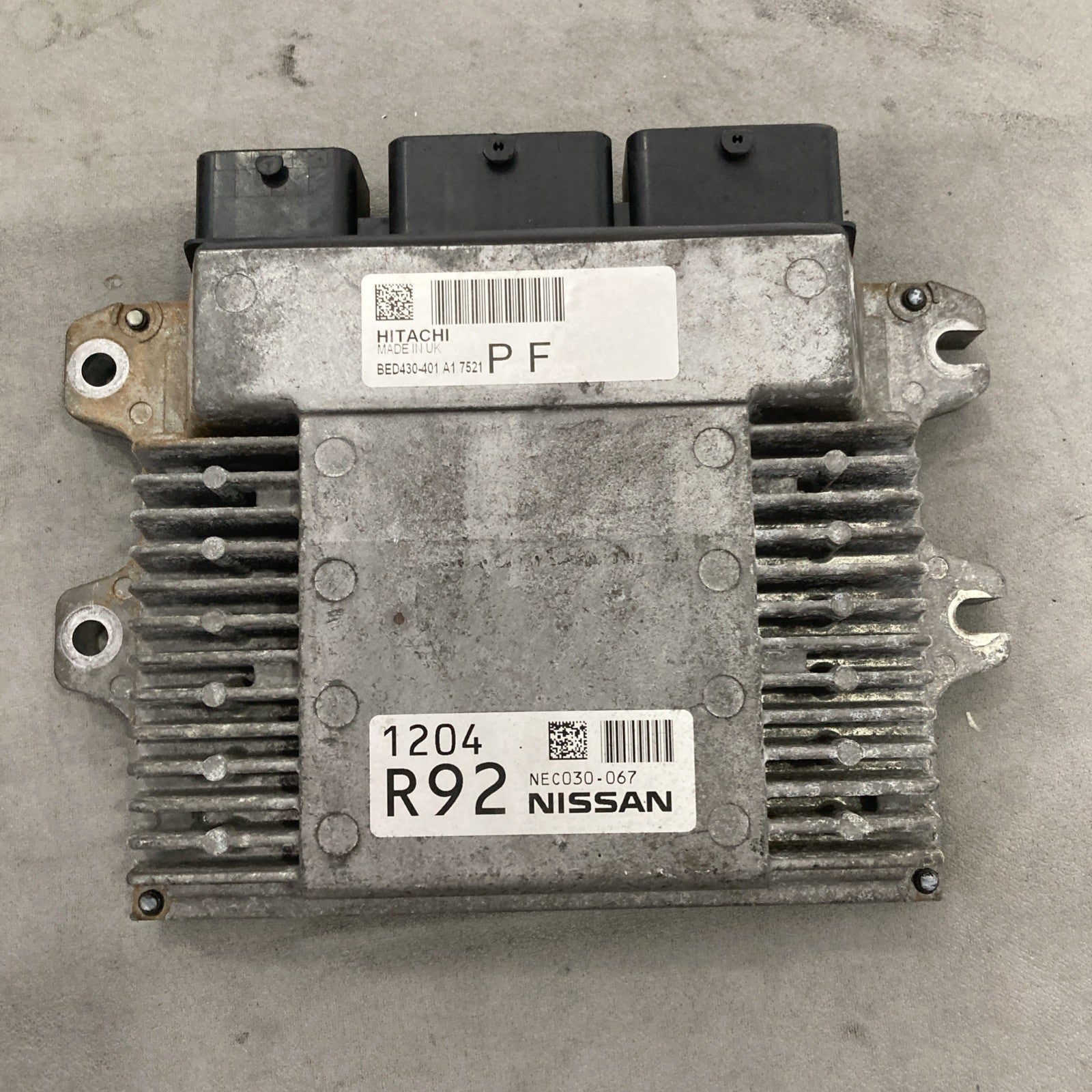 2017-2019 Nissan Sentra 1.6L Engine Control Module BED430-401 A1