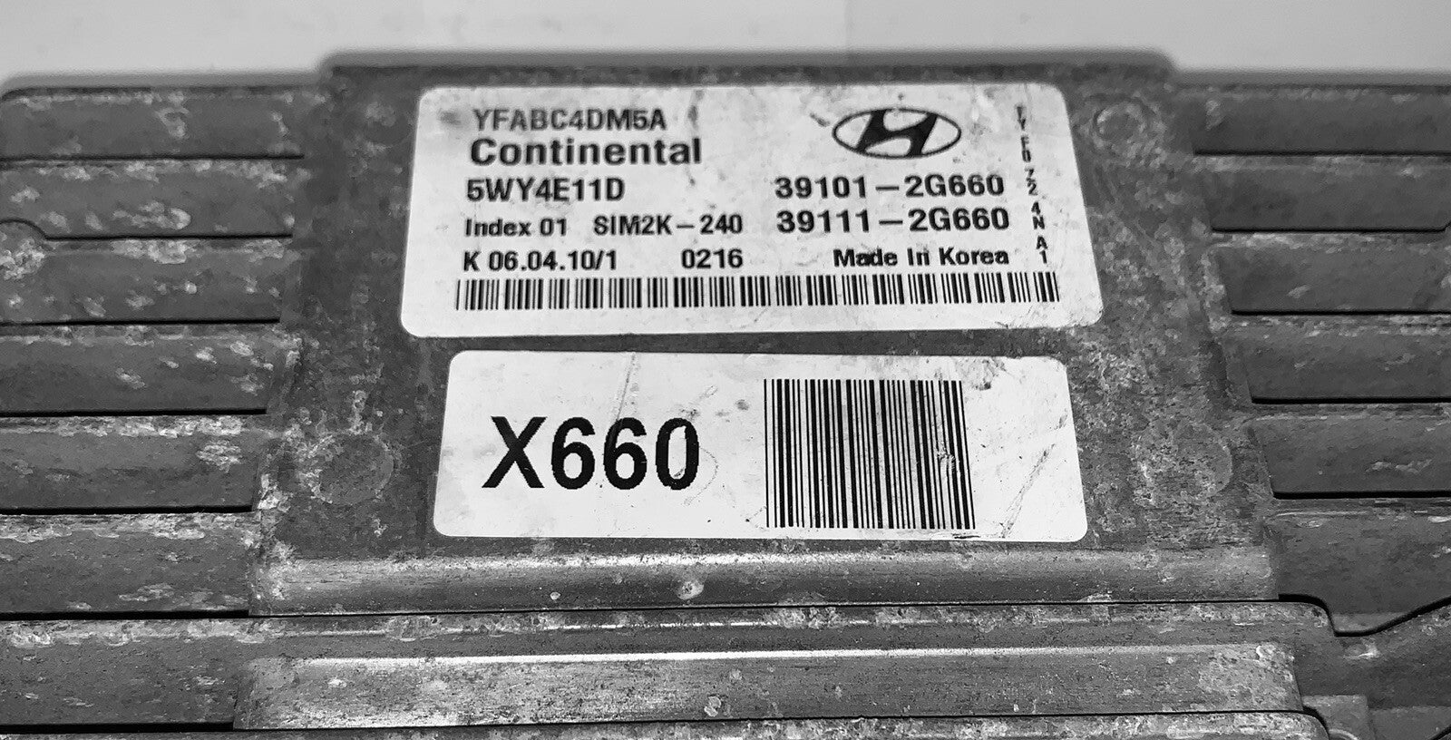 2011-2013 Hyundai Sonata ECU 39101-2G660