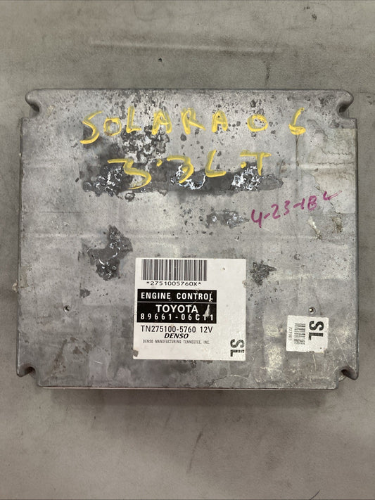 2005-2006 Toyota Solara ECU/ECM 89661-06C11
