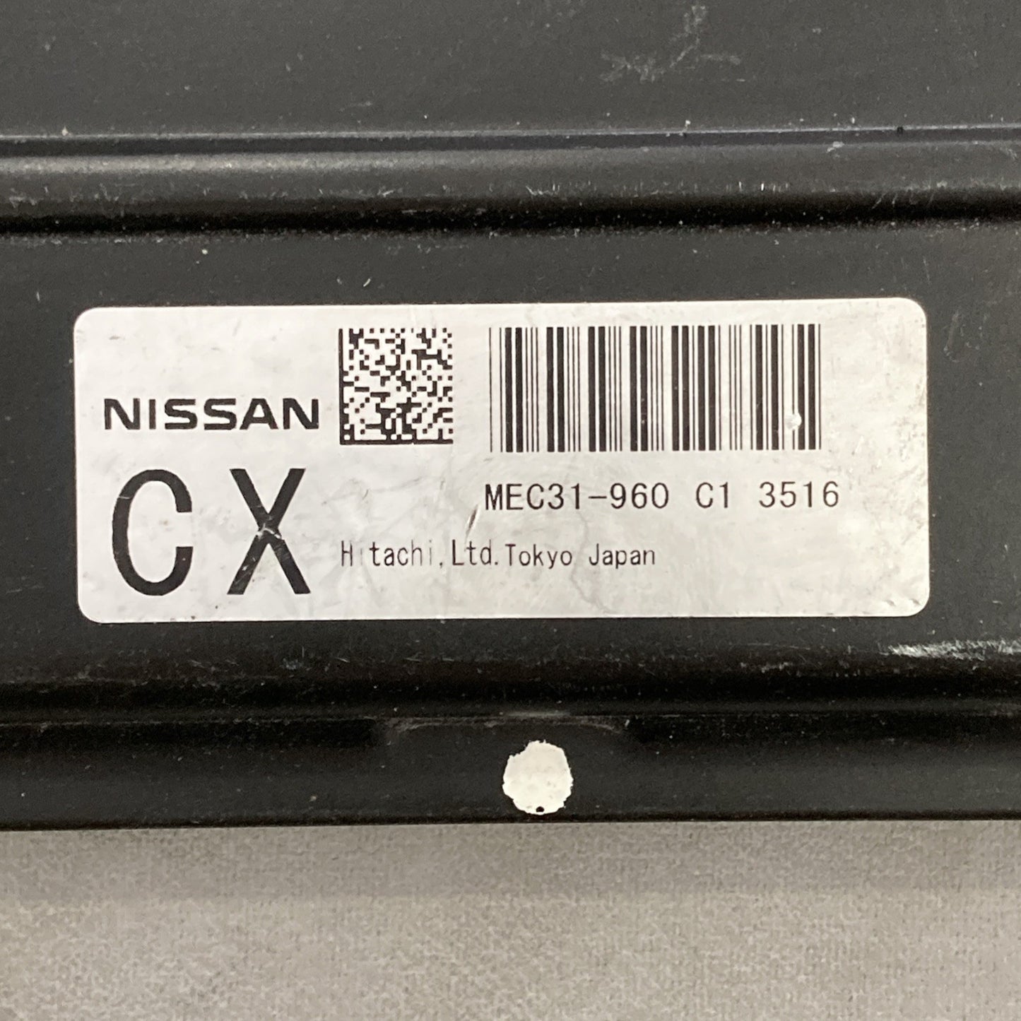 2003 Infiniti G35 ECU/ECM MEC31-960 C1