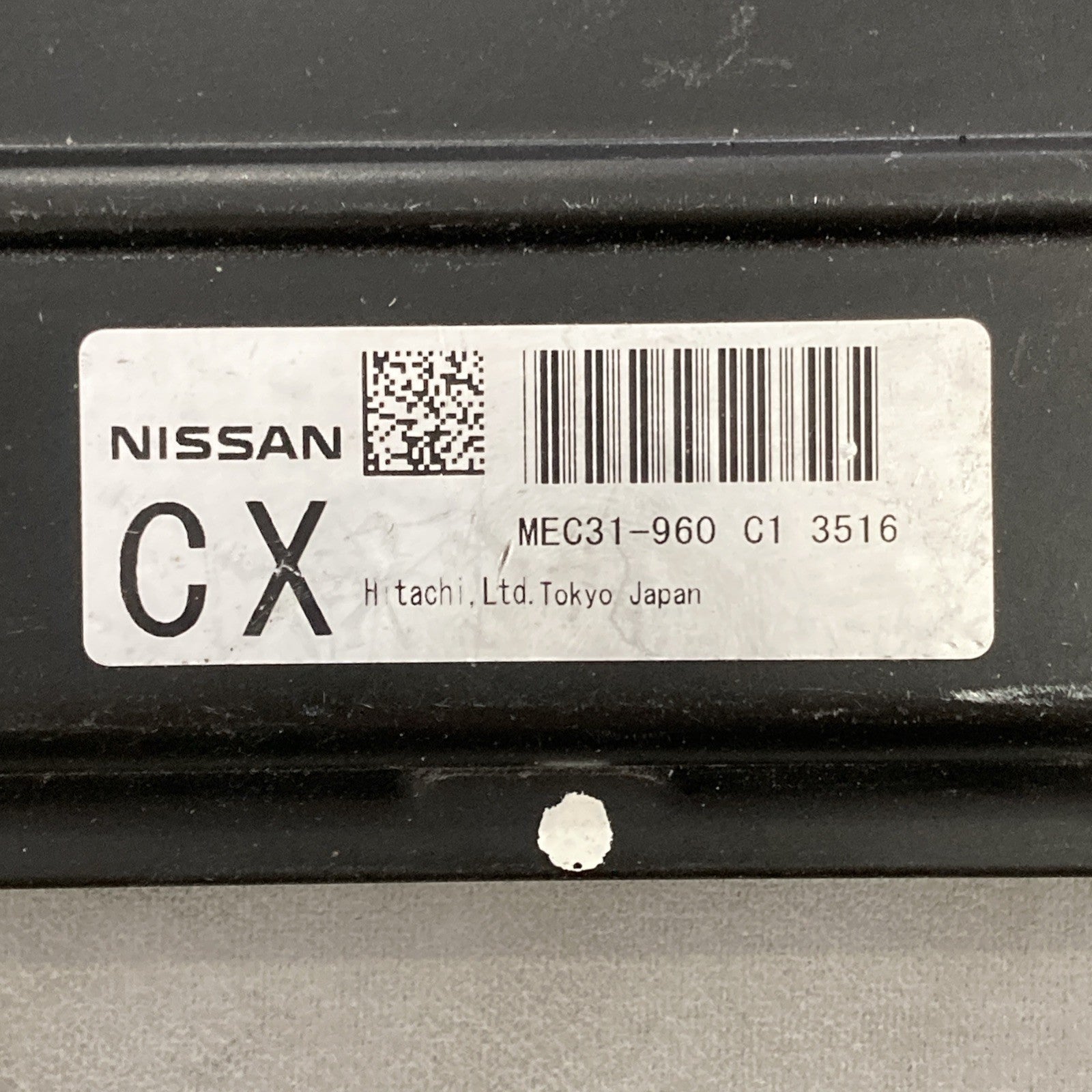 2003 Infiniti G35 ECU/ECM MEC31-960 C1