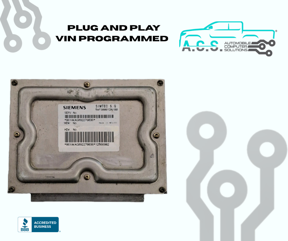 2002 Chevrolet Silverado 5.3L ECU/ECM 12573650 *VIN PROGRAMMED*