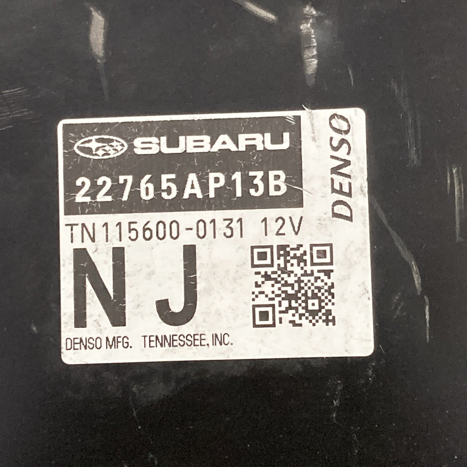 2020 Subaru Impreza ECU/ECM 22765AP13B