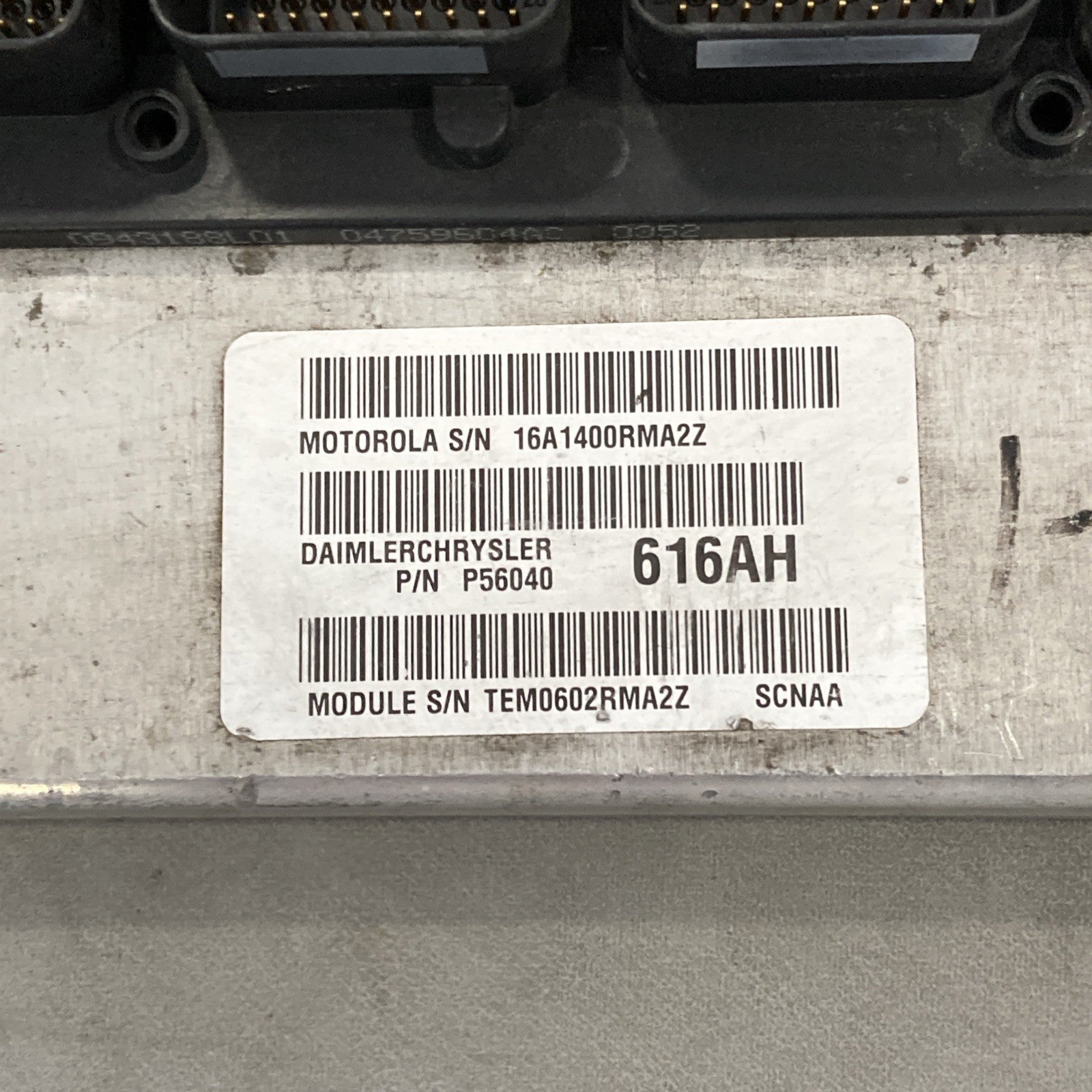 2002 Dodge Durango 4.7L ECU/ECM P56040616AH (B)