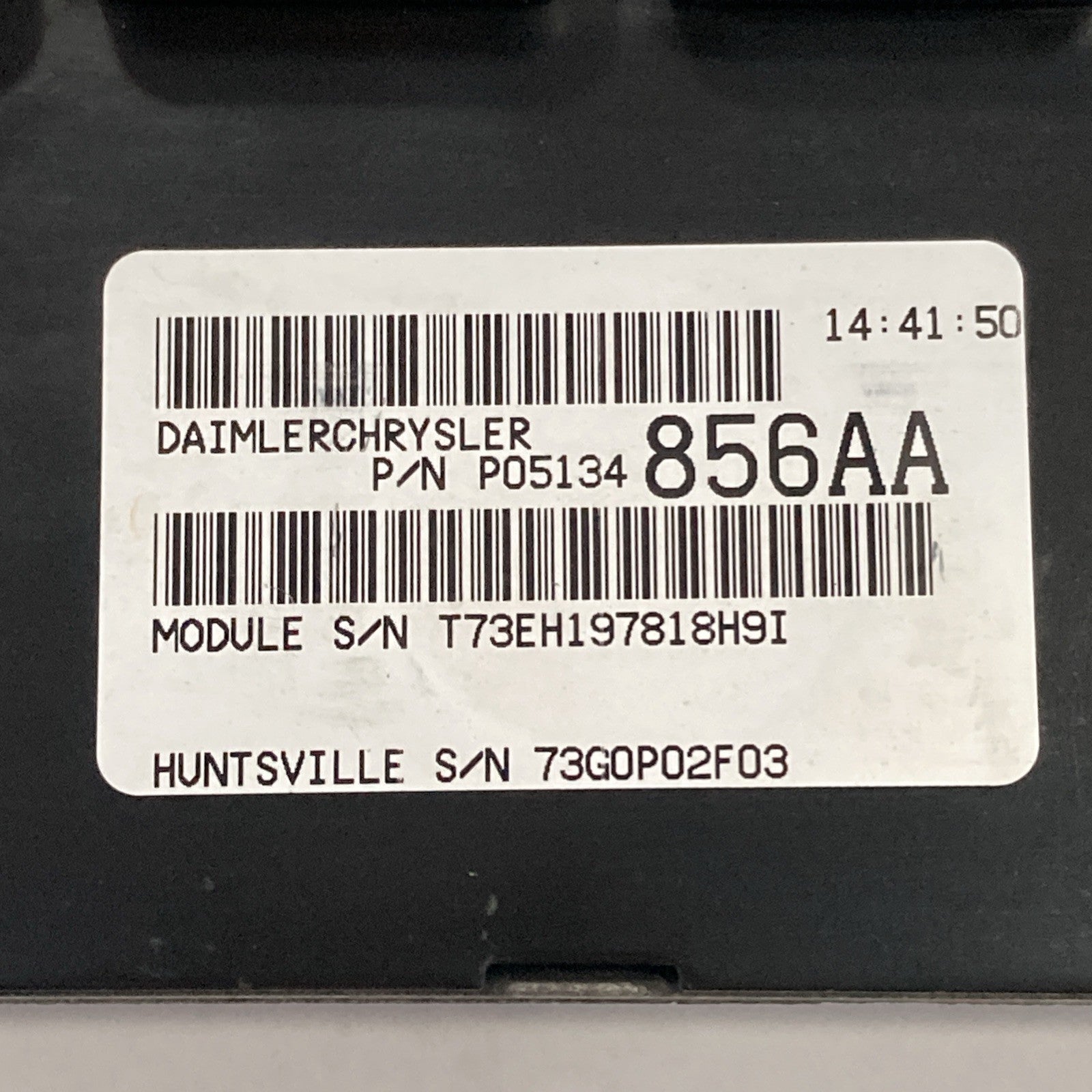 2004 Chrysler Pacifica 3.5L ECU/ECM P05134856AA *VIN PROGRAMMED*