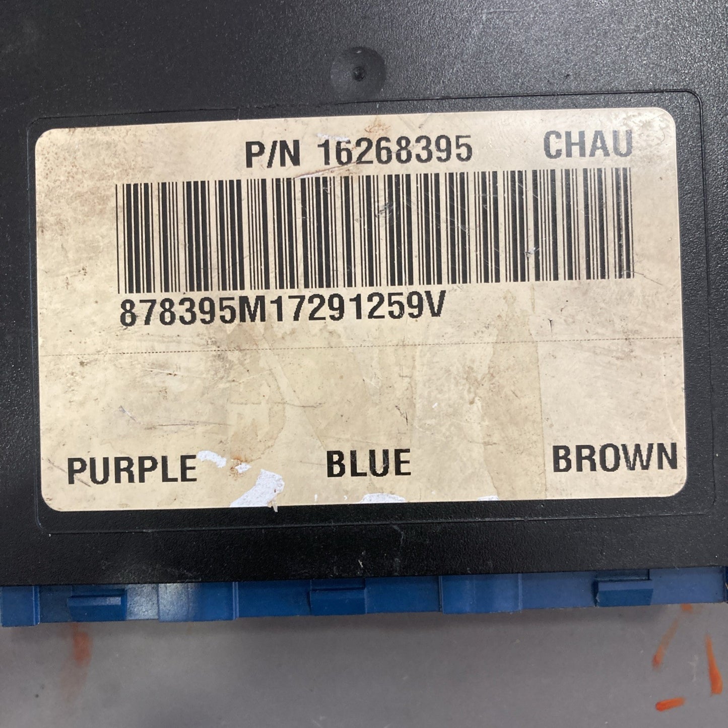 1998-2000 Chevrolet S10 Body Control Module 16268395