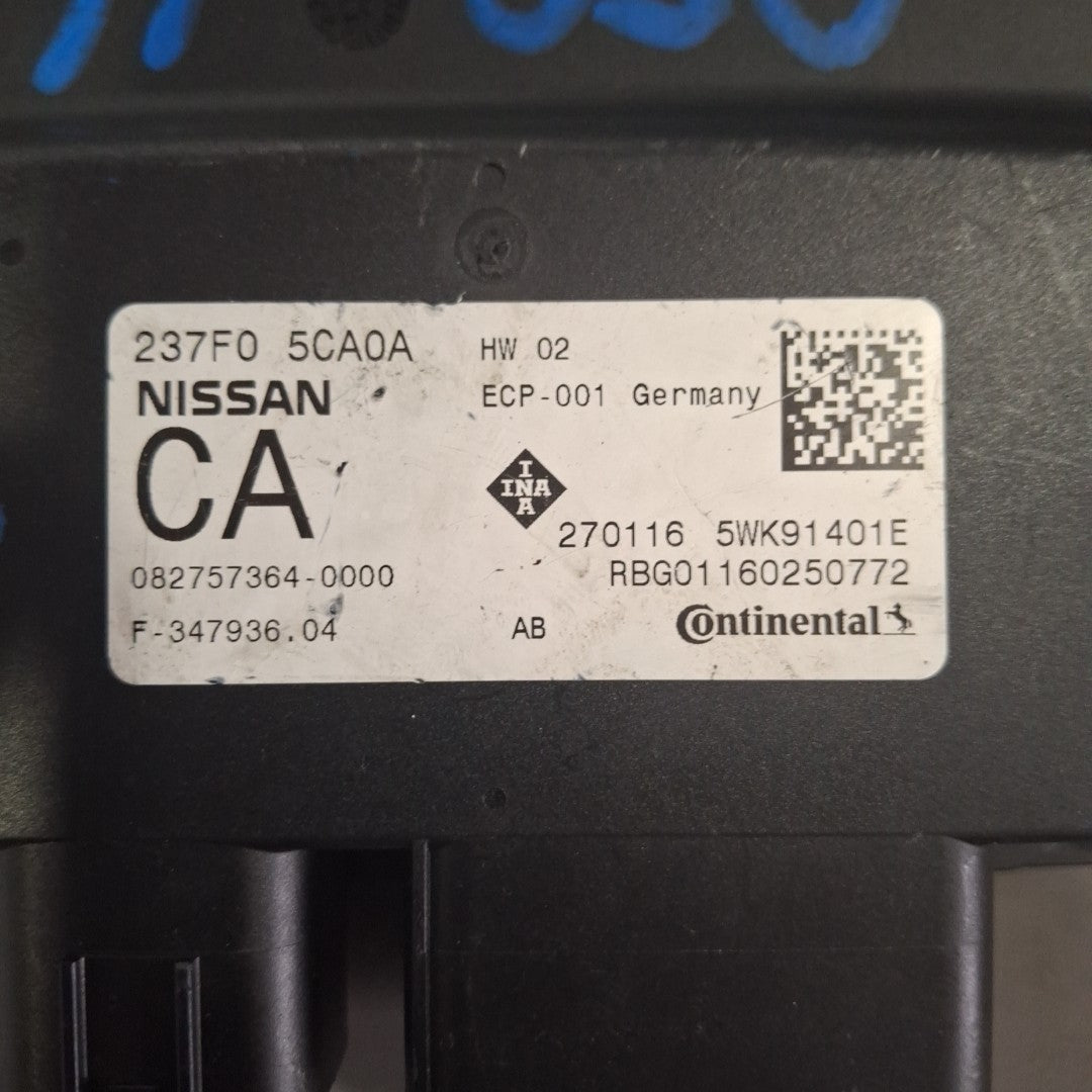 2016-2018 Infiniti Q50 Varible Control Unit Module 237F0-5CA0A