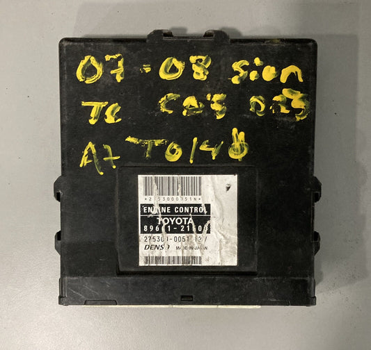 2007 2008 Toyota Scion ECM 89661-21500
