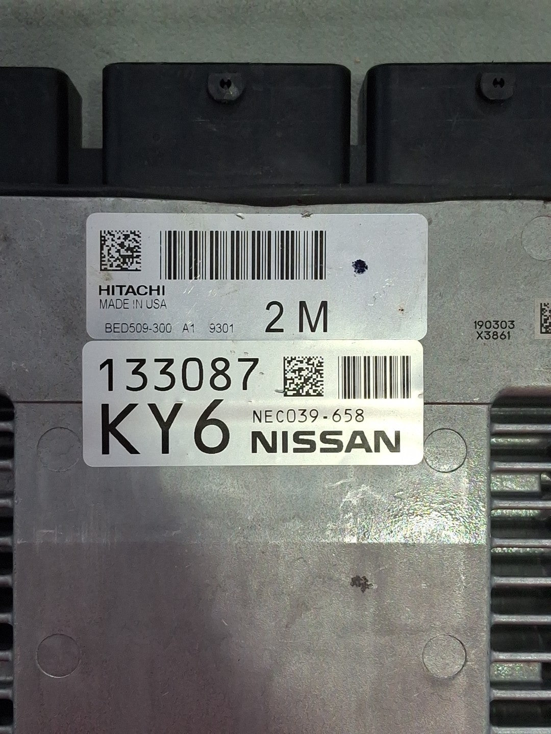 Nissan Altima ECU/ECM BED509-300 Engine Control Module Unit Ecm K15 046
