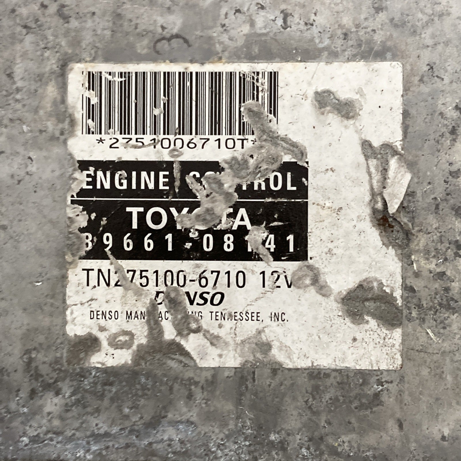 2006 Toyota Sienna ECU/ECM 89661-08141