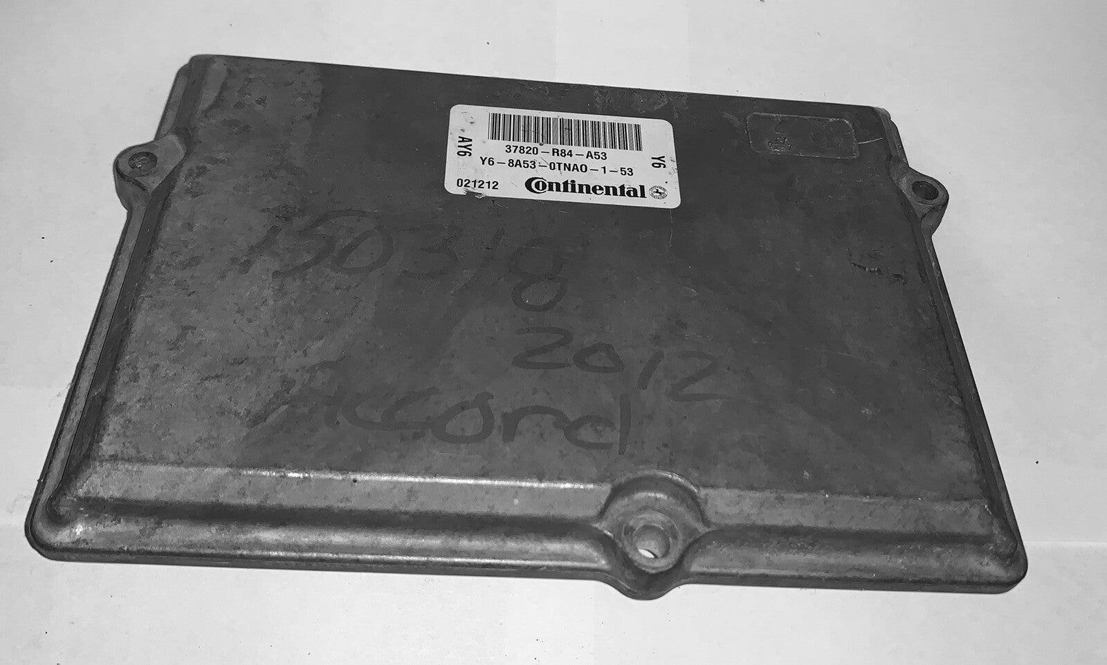 2008 2008 Honda Accord ECU 37820-R84-A53