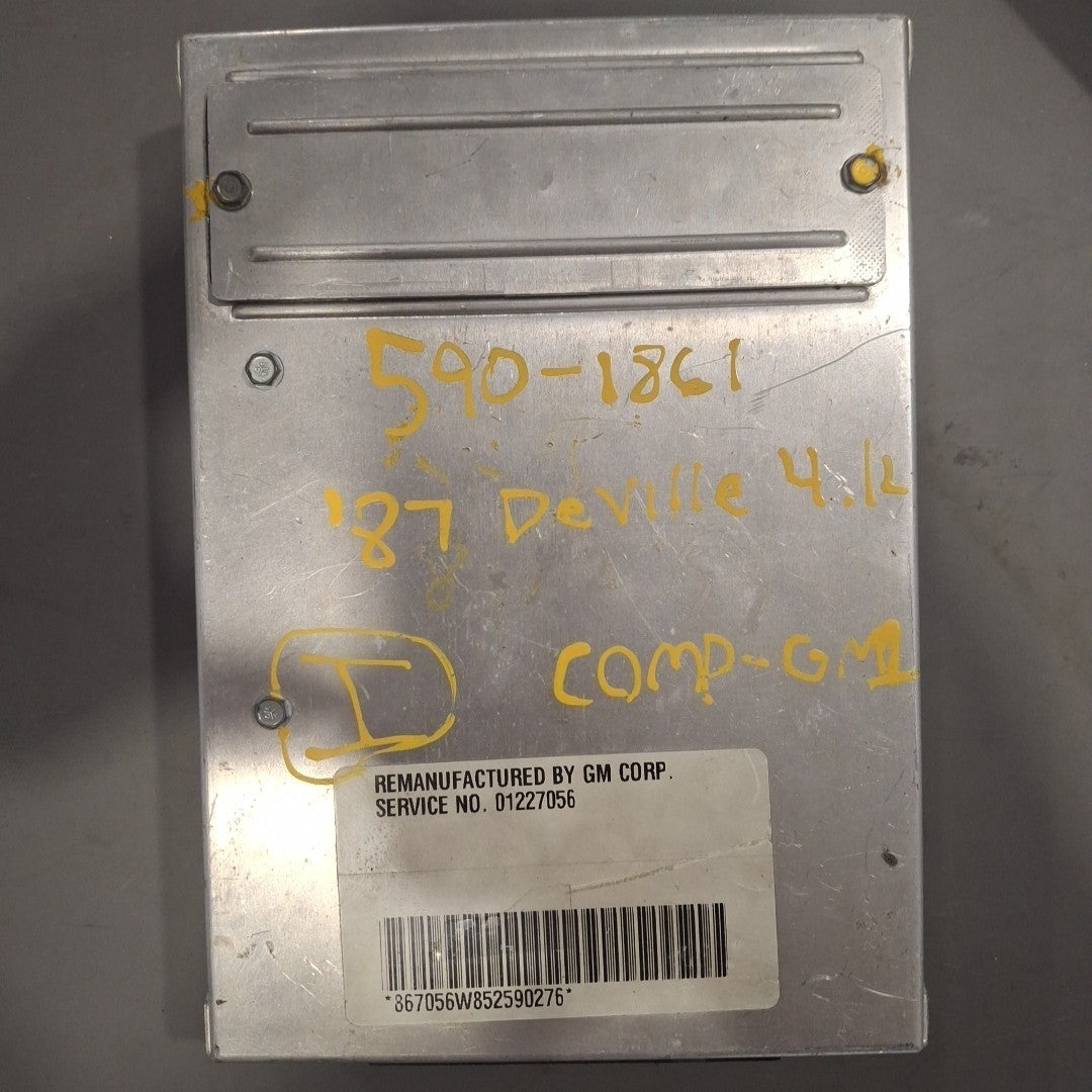 1986-1987 Cadillac Deville Seville Eldorado 4.1L ECM/ECU 1227056