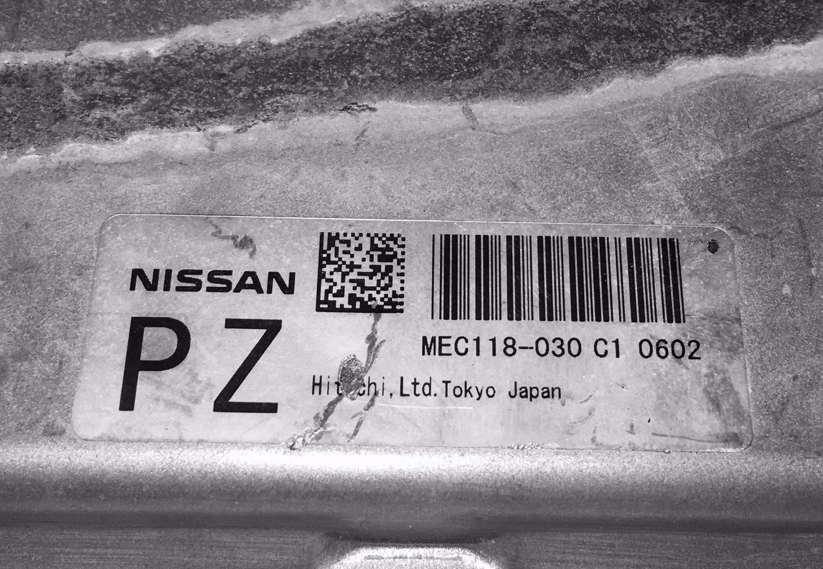 2010 Nissan Murano ECU MEC118-030 C1
