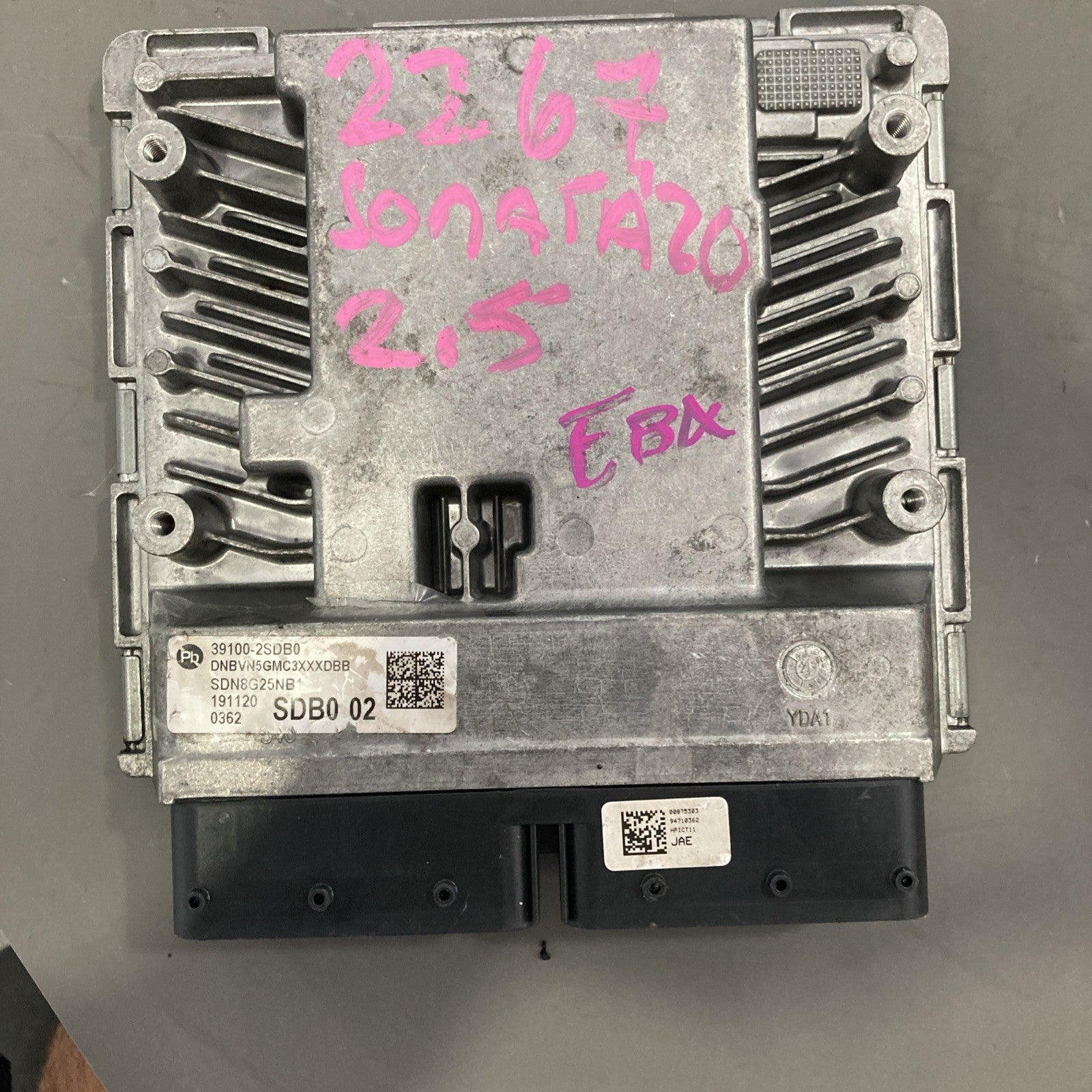 2020-2021 Hyundai Sonata ECU/ECM 39100-2SDB0