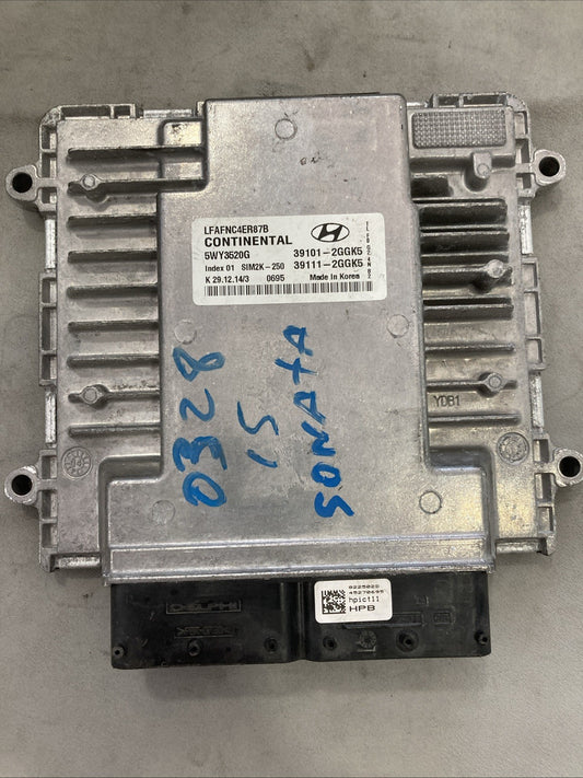 2015-2017 Hyundai Sonata ECU/ECM 39101-2GGK5