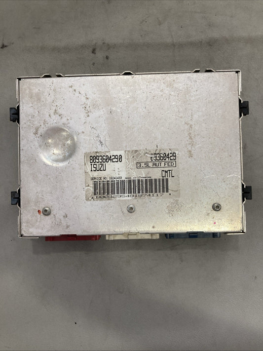 1999 Isuzu Trooper ECU/ECM 8093604290