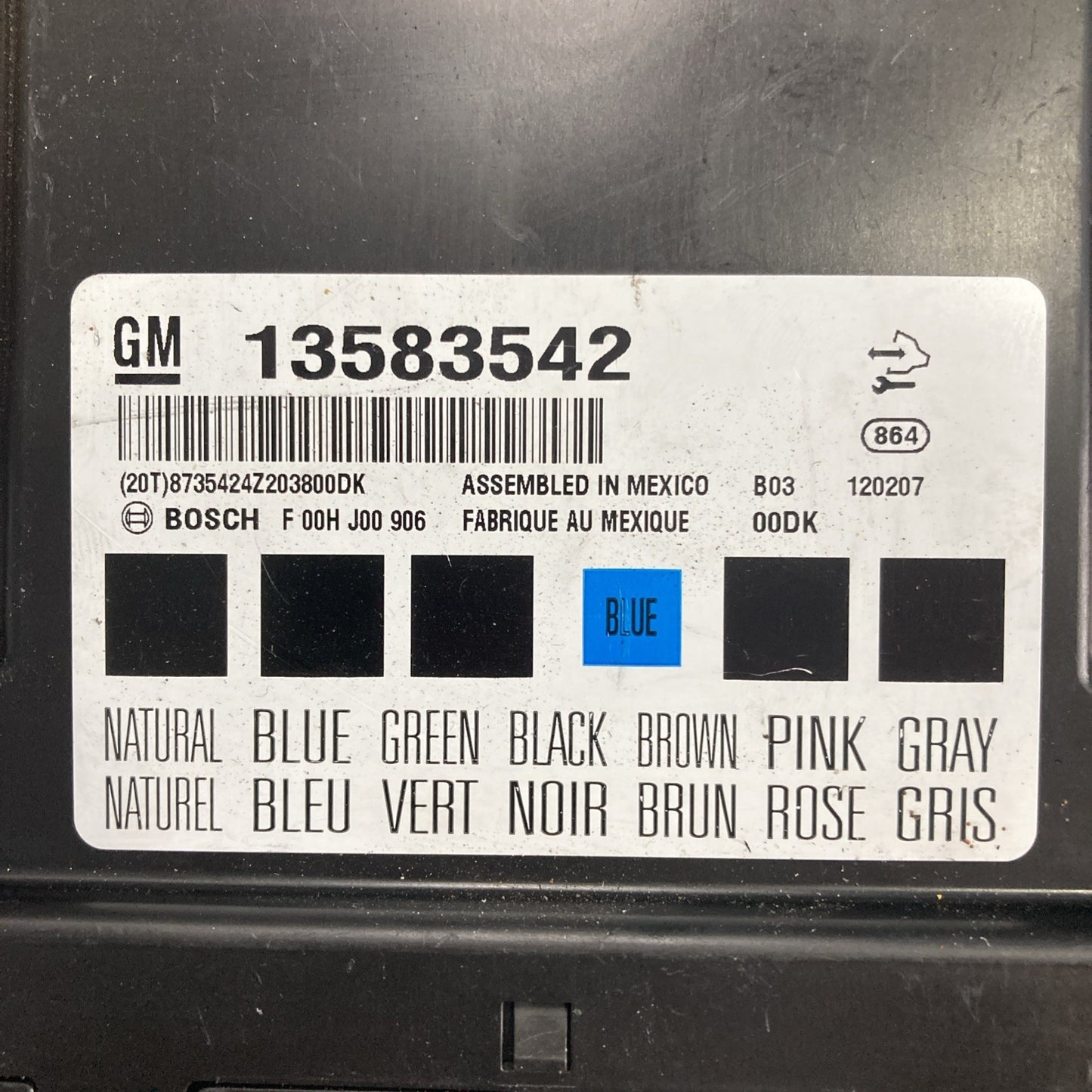 2012 Chevy Equinox Body Control Module 13583542