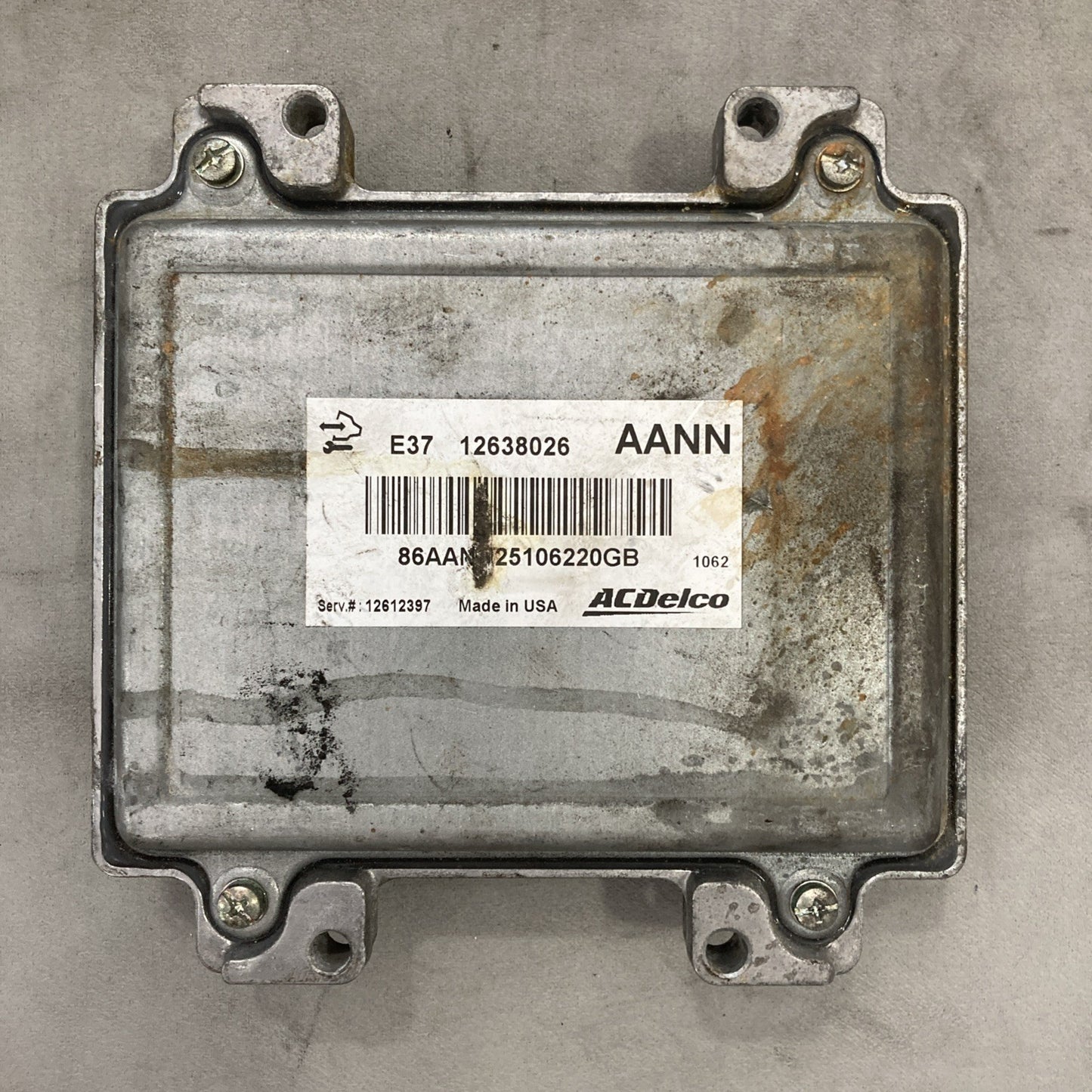 2011 Chevrolet Malibu ECU/ECM 12638026