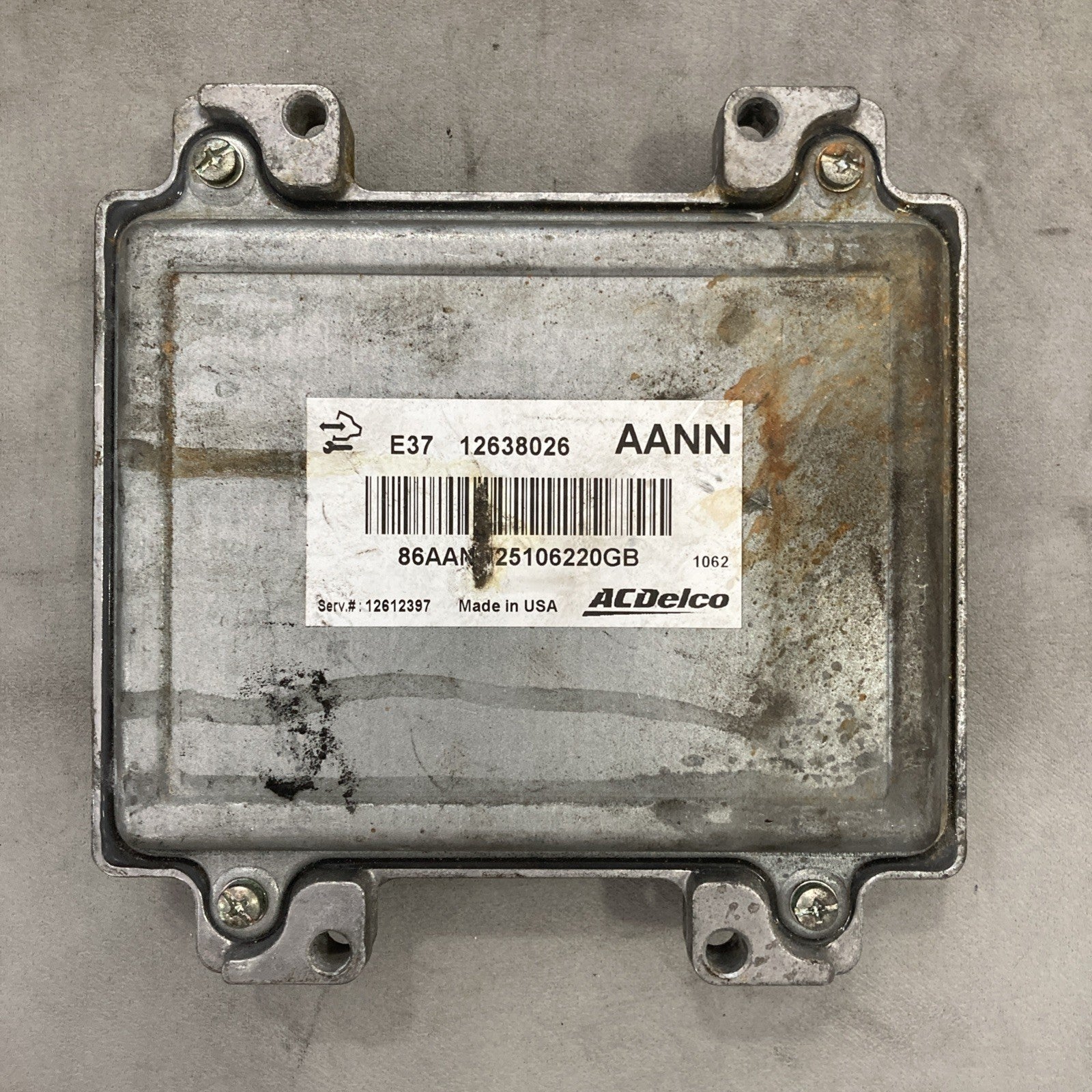 2011 Chevrolet Malibu ECU/ECM 12638026